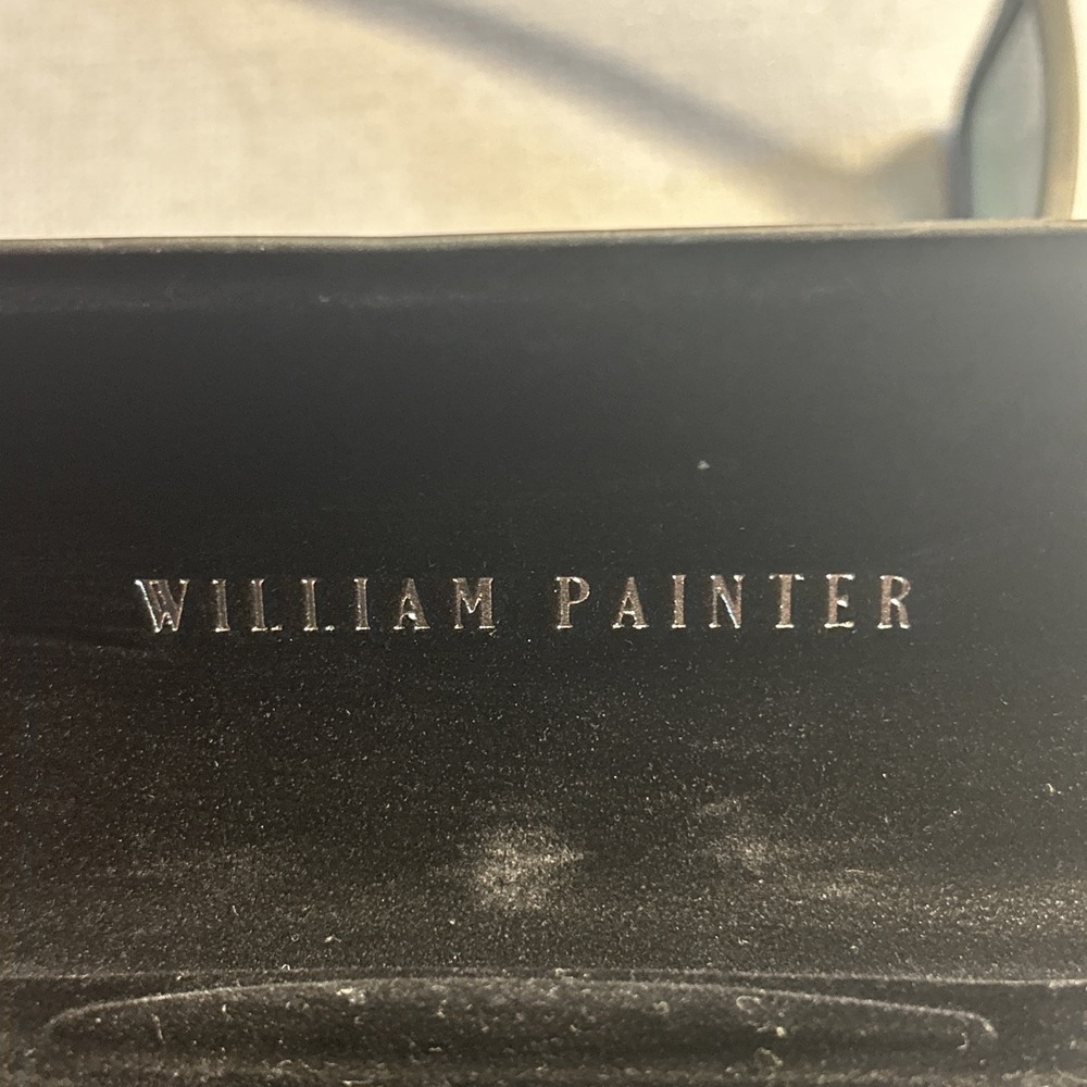 William Painter Sunglasses The Level Model Titanium With Red Lenses View 5